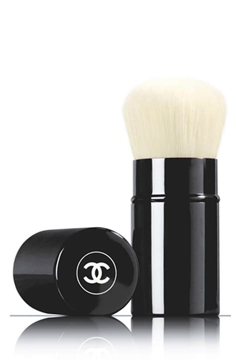 chanel powder brush|chanel retractable kabuki brush.